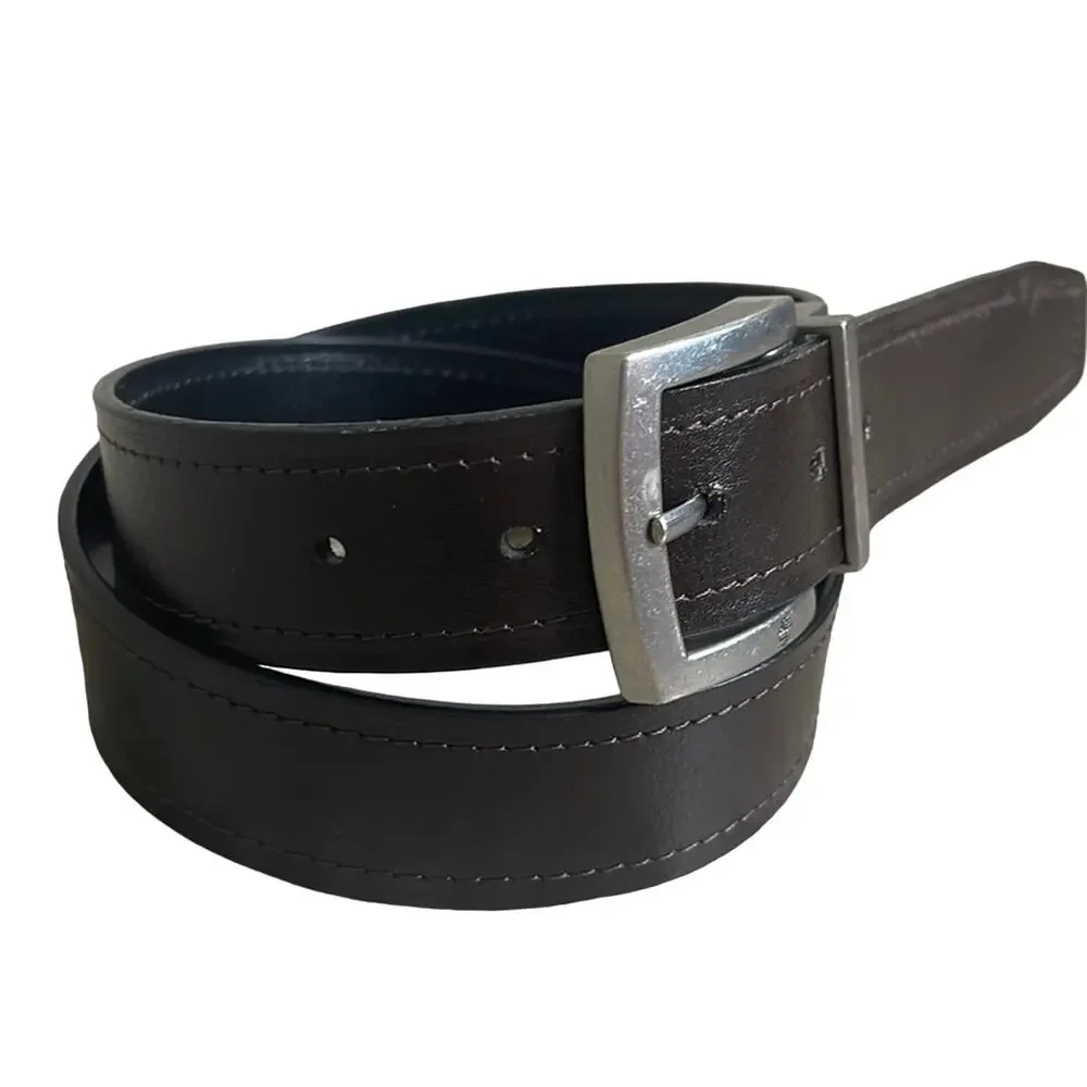 Timberland‎ Reversible Belt Dark Brown Black 32 INV3
